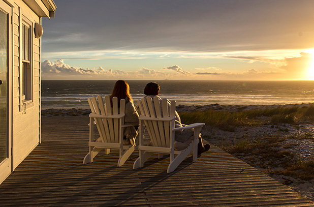 Vakantieparken aan het strand